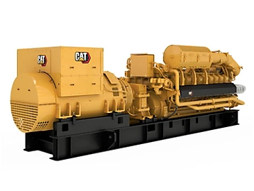 Caterpillar G3520H  3125 KVA Gas Power Generator